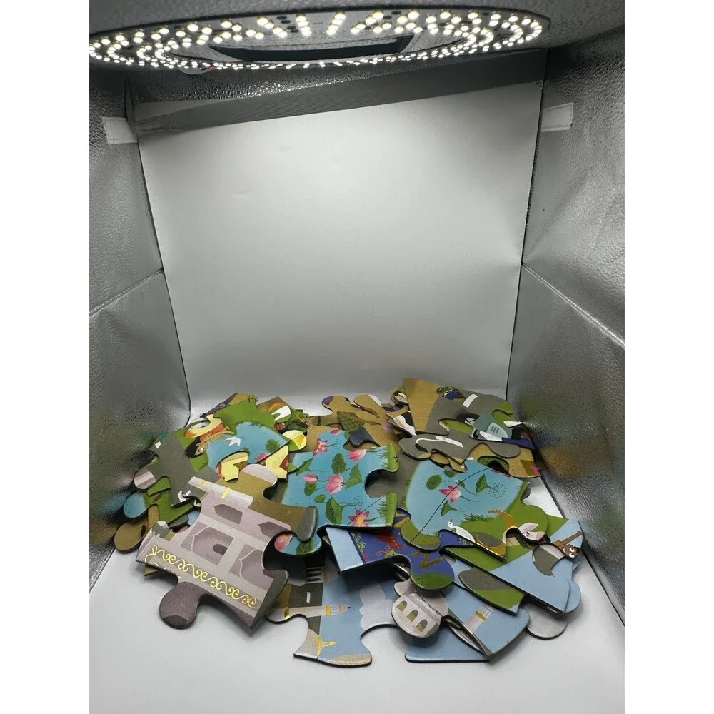Kulture Khazana Namaste India Floor Puzzle 51 pc 3x2 ft Taj Mahal India Kids
